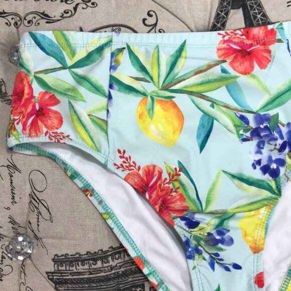 Athena Simple Pleasures High Waist Bikini Bottom - Picture 4 of 7